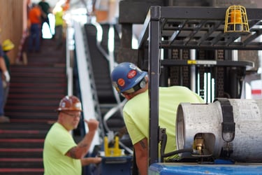 Convention Center Receives Facility Upgrades with Removal and Installation of Escalators