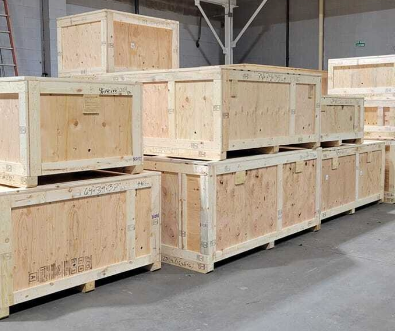 Industrial Crates for Heavy Machinary
