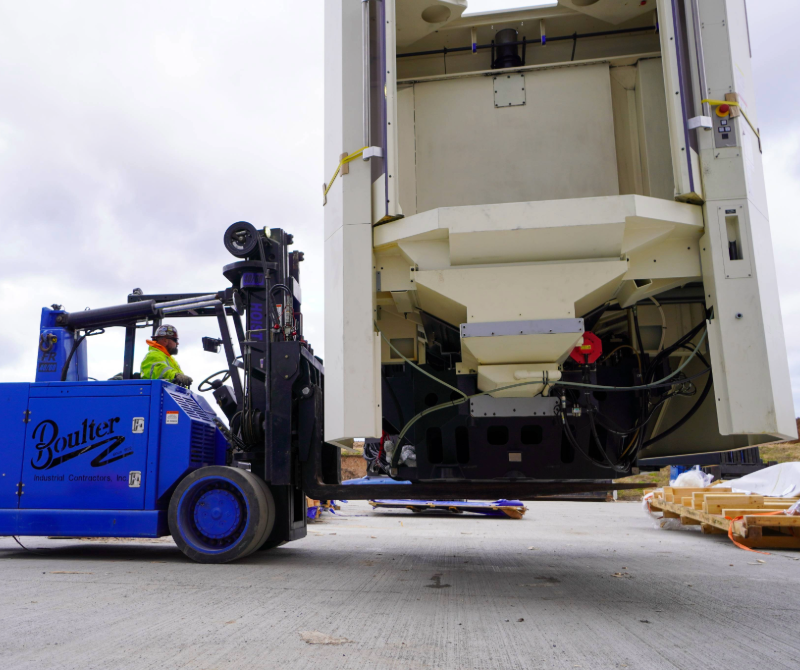 Industrial Machine Rigging