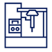 A CNC machine icon