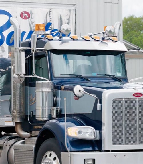 boulter truck from the front